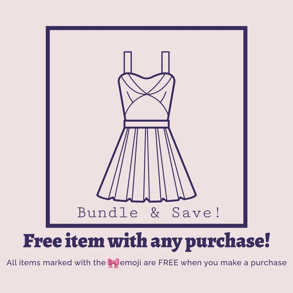 🎀 FREE WITH ANY PURCHASE 🎀